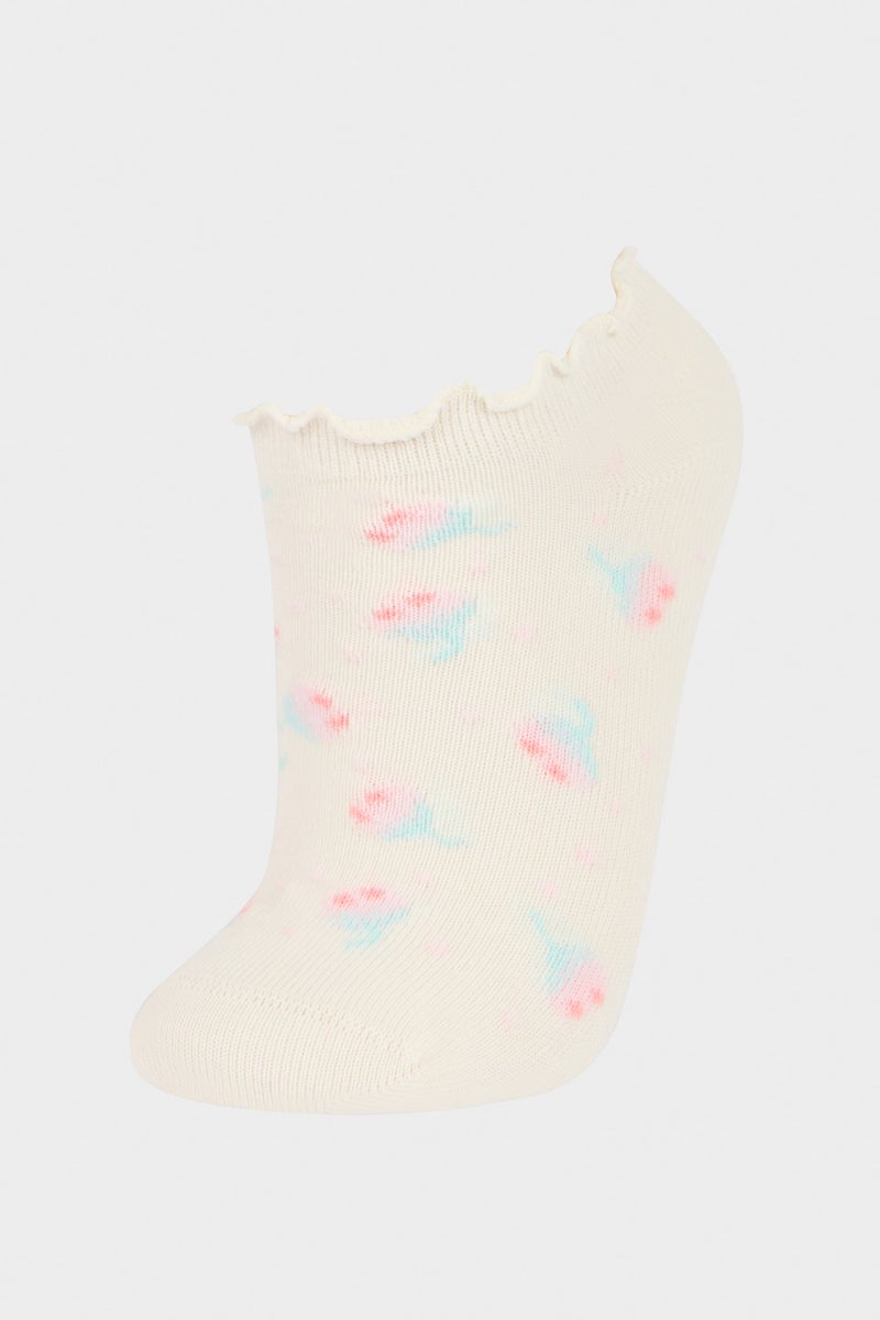 DeFacto Multicolour Girl Girl 5 Piece Short Socks Casual - Image 5